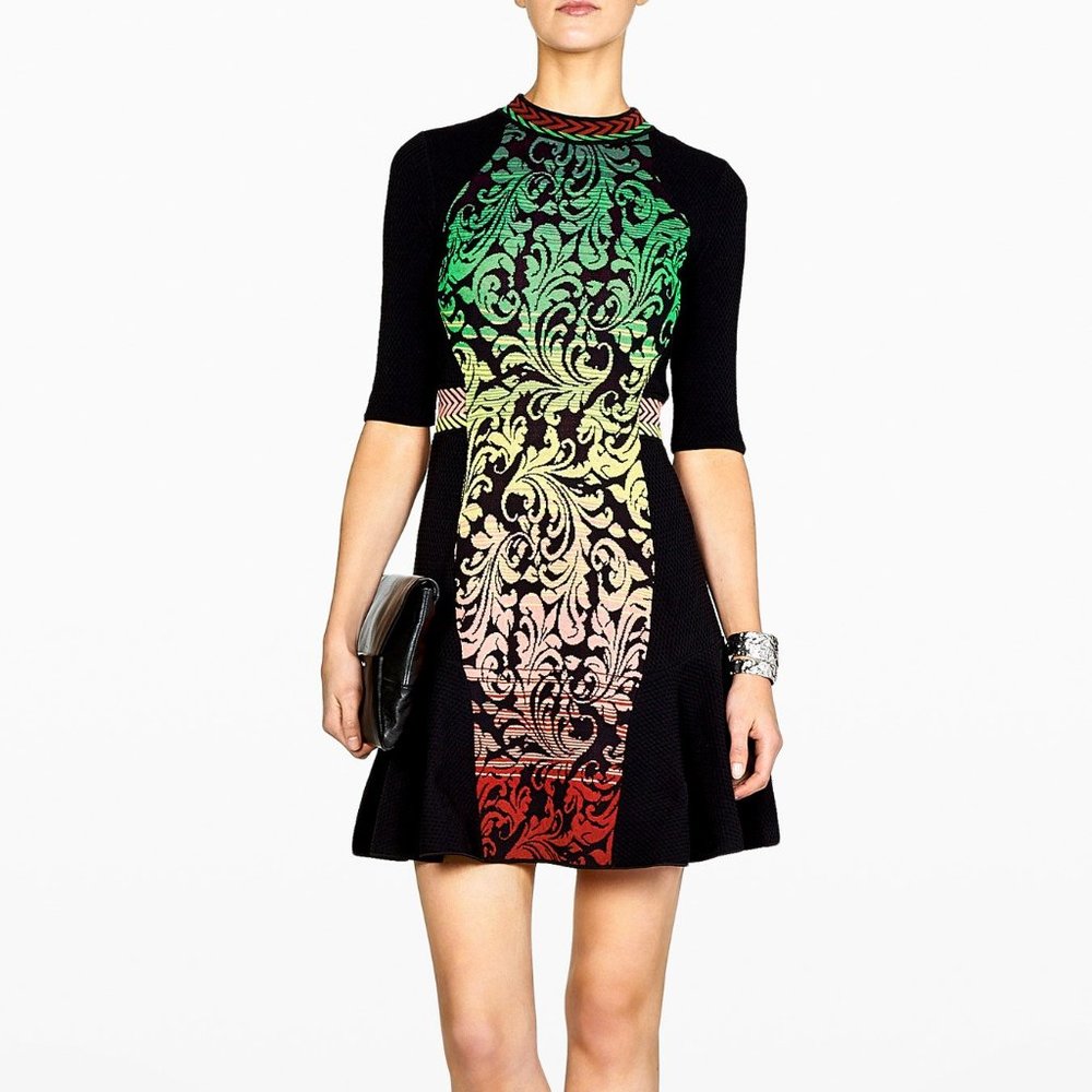 Missoni  Geometric Print Knit Dress